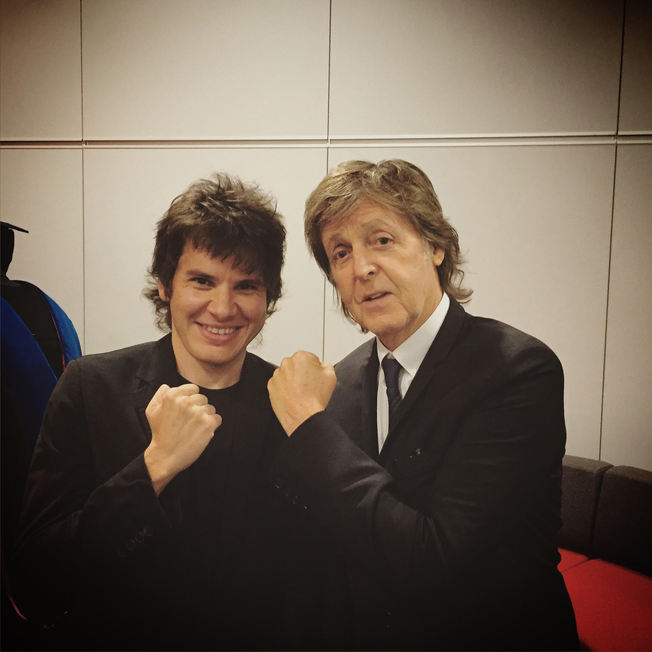 Sir Paul McCartney and MAYOR TOM in LIPA (Liverpool)